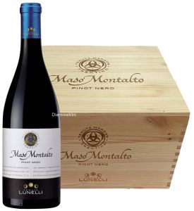 Cassa Legno 6 bt. Maso Montalto Pinot Nero Doc 2018 Trentino Lunelli