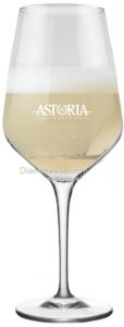 6 Bicchieri Calice Degustazione Vetro Cristallino Sonoro Astoria