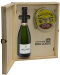 Confezione Champagne Brut Premier Cru Latta Filetti di Acciughe Paul Gorge