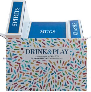Confezione Kit Drink & Play per 24 Long Drinks