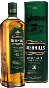 Whisky Aged 10 anni Single Malt Triple Distilled Bushmills  