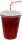50 Bicchieri Carta Walky Cup Piccoli completi di tappi + cannucce Coca Cola