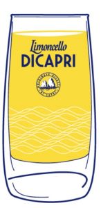 Confezione 6 bicchierini Vetro Limoncello di Capri
