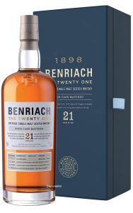 Whisky Speyside Single Malt 21 anni BenRiach 