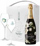 Confezione Champagne Belle Epoque Cuvée Millesimato 2015  e 2 Flute Perrier Jouet