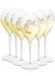6 Bicchieri Champagne Art Nouveau Premium Lehmann Perrier Jouet 